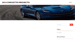 Desktop Screenshot of 101corvetteprojects.com