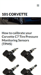 Mobile Screenshot of 101corvetteprojects.com